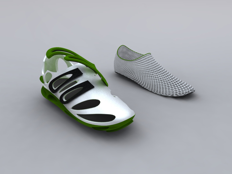 adidas eco Sustainable running shoe mexico design green