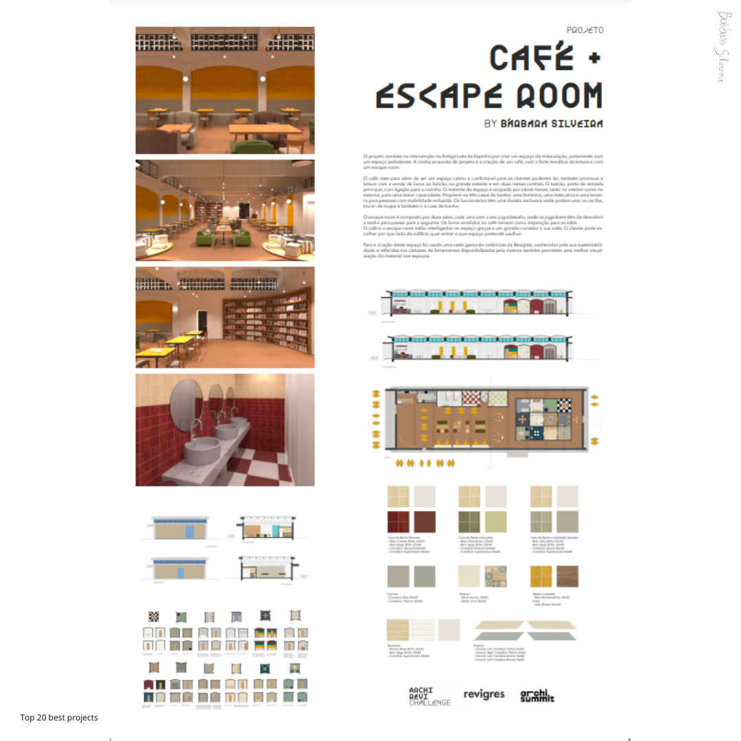 interiordesigner interior design  coffeedesign ARCHIREVI ARCHISUMMIT coffeeinterior escaperooms Revigres