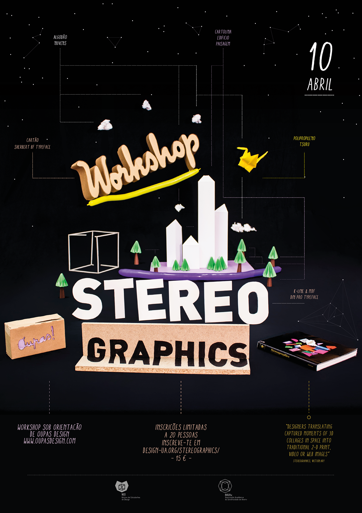 stereo graphics graphic typography  