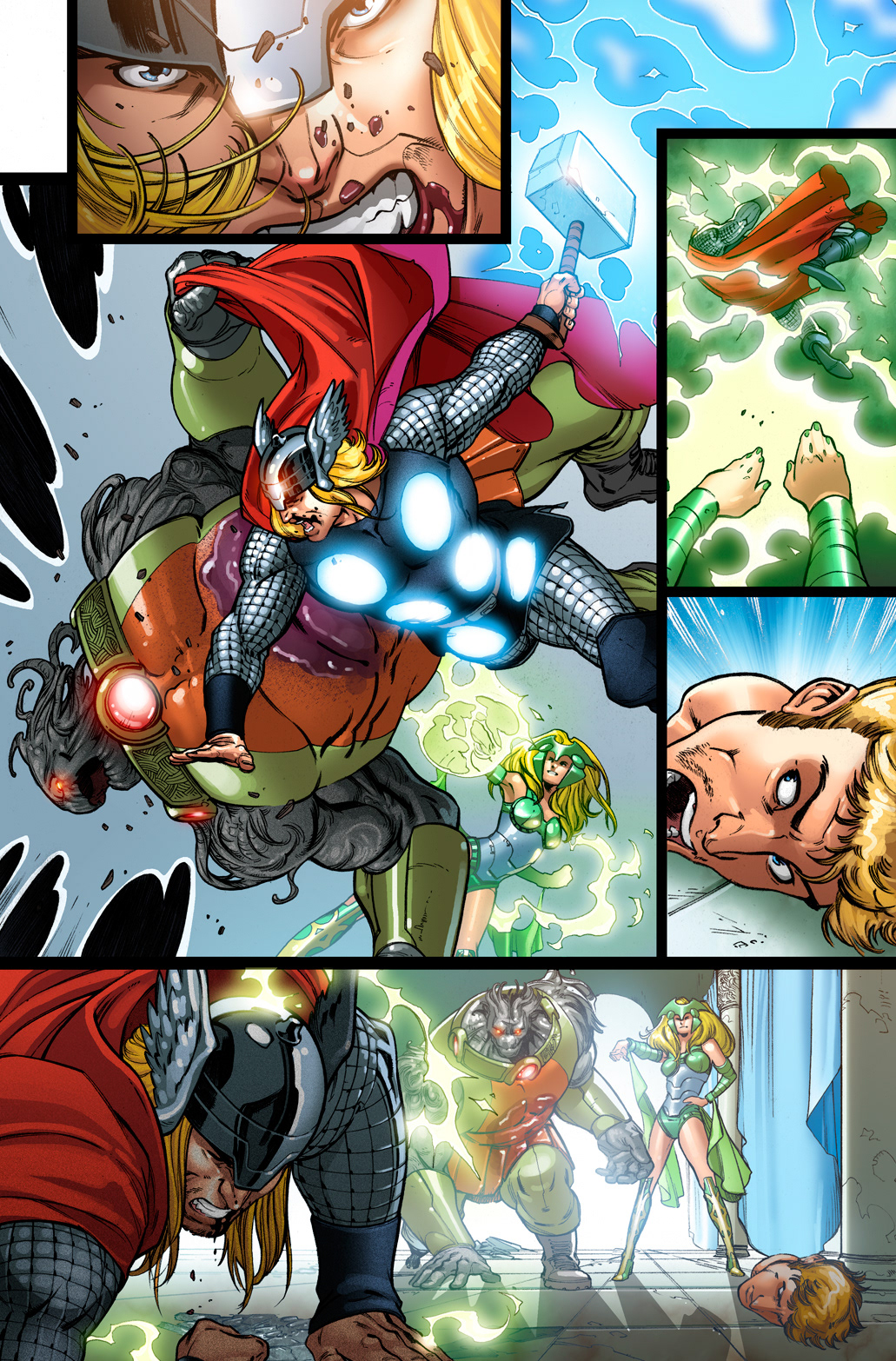 Thor Avengers comics