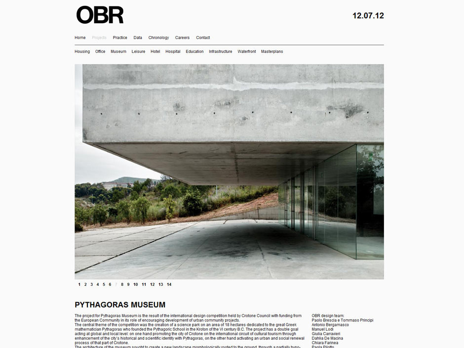  OBR Open Building Research logo Website daniele de batté davide sossi graphic black White Logotype corporate identity artiva design