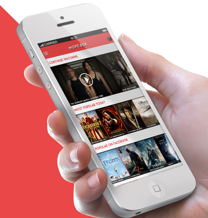 Movies Netflix redesign free template amazon prime ui kit UI kit download