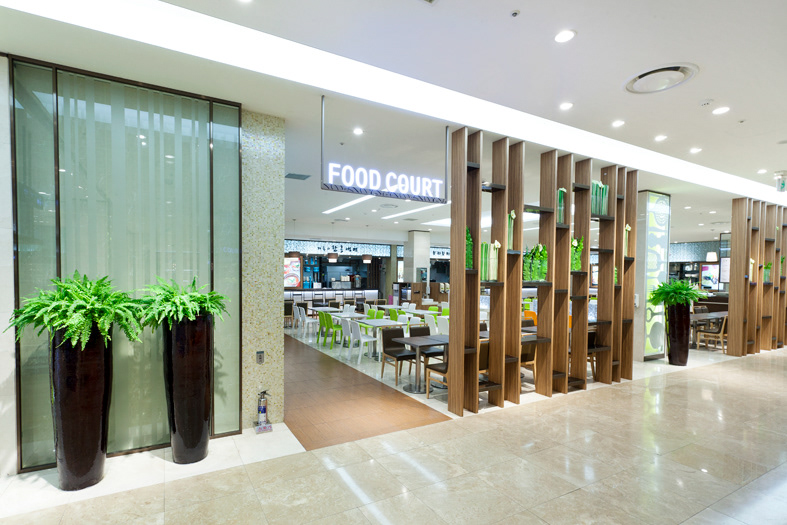 department store design Shop design Food court design