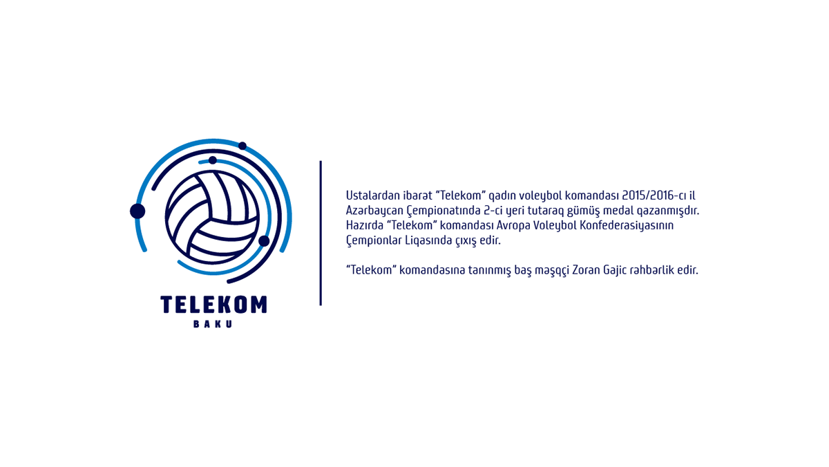 vollayball branding  baku sport FIVB azerbaijan logo woman blue game