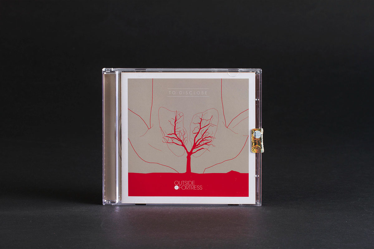 cover artwork red cd Album lungs outside the fortress disclose ep Pack jewellbox Booklet