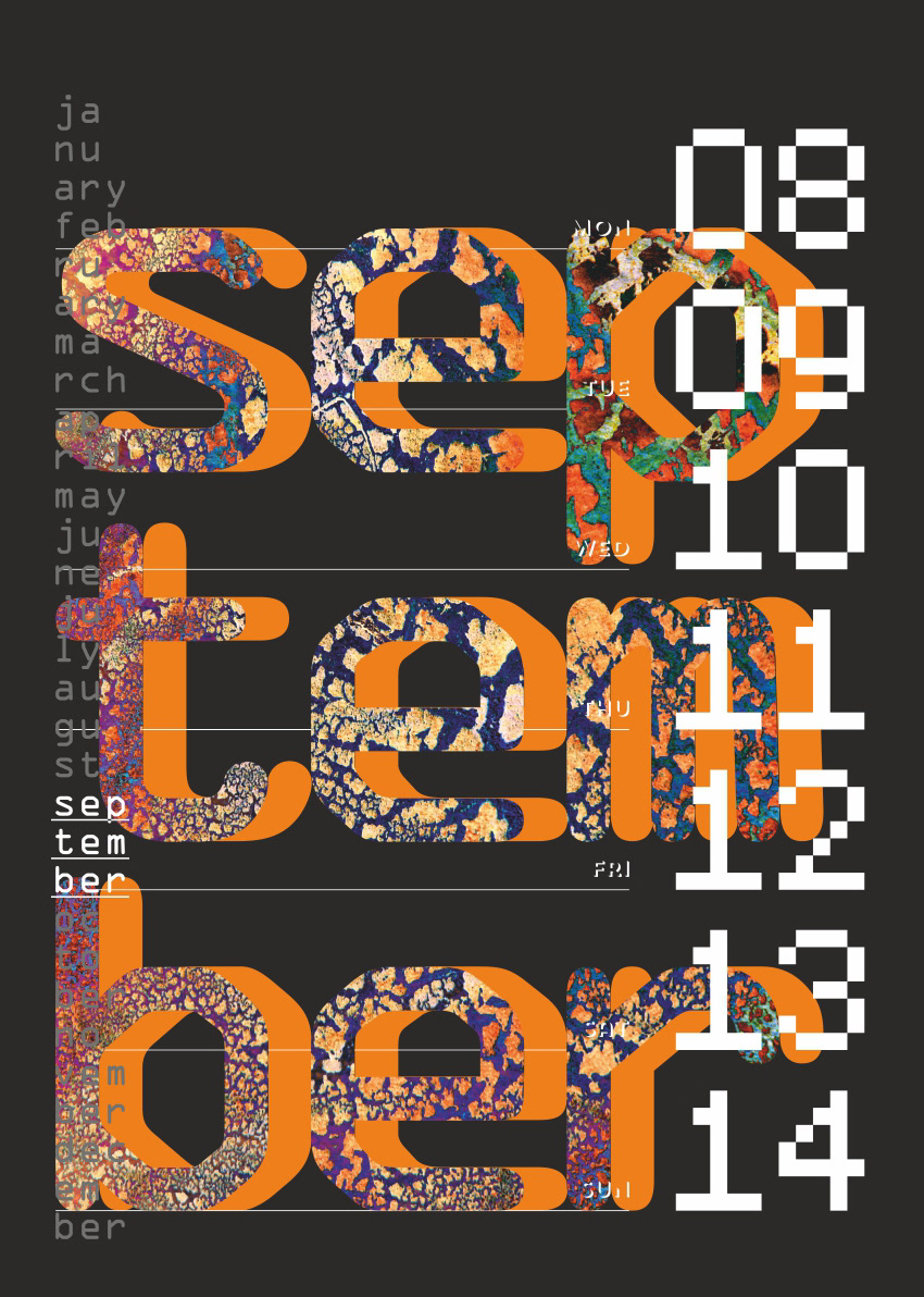 simellen design calendar print art