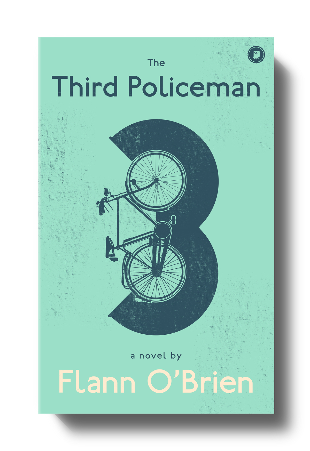 book cover book cover Flann O'Brien Third Policeman Bicycle three numbers