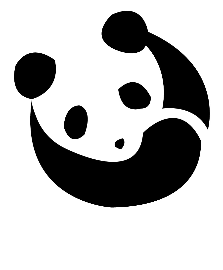 creative logo logo design Panda  face New logo Logo Design attractive logo