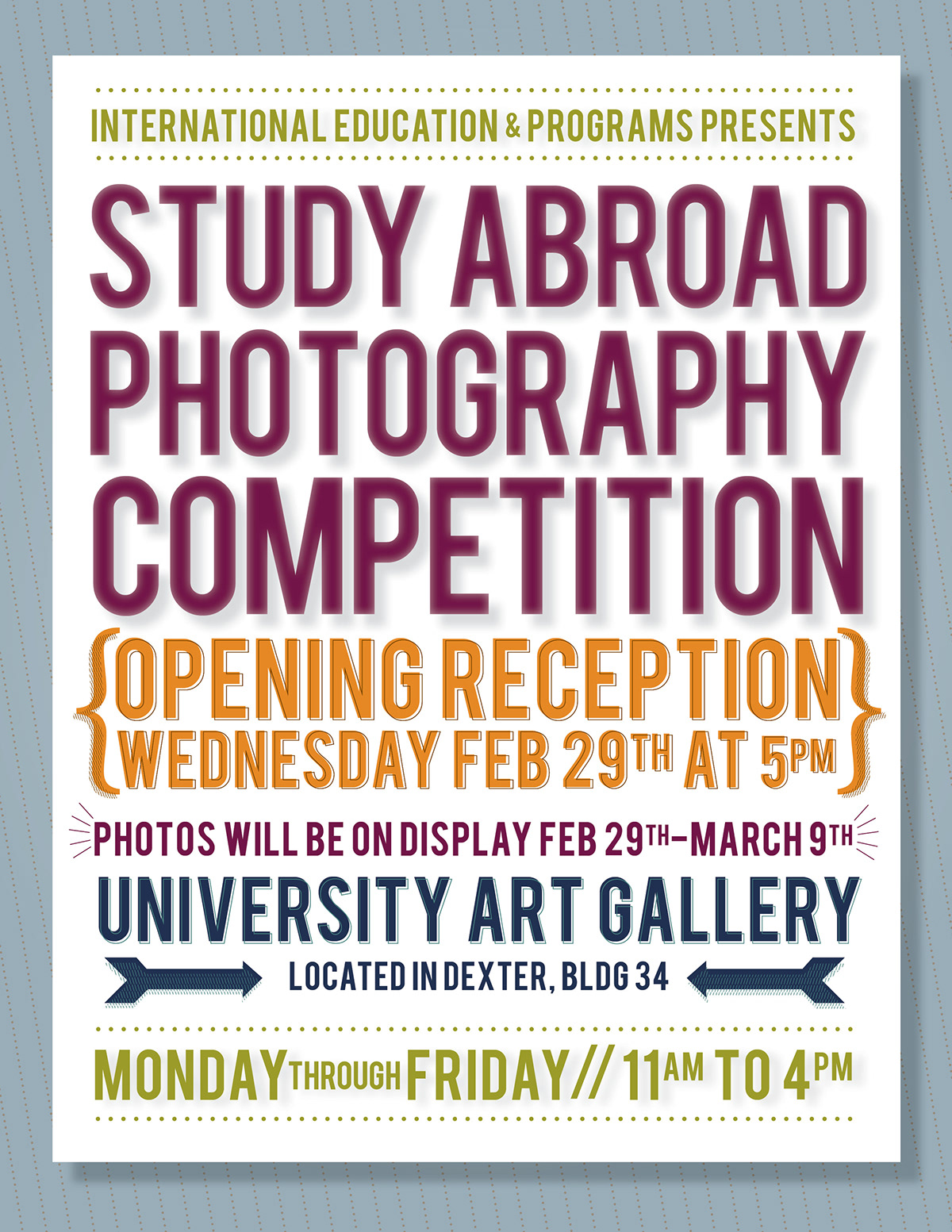 study abroad photography competition cal poly slo san luis obispo poster