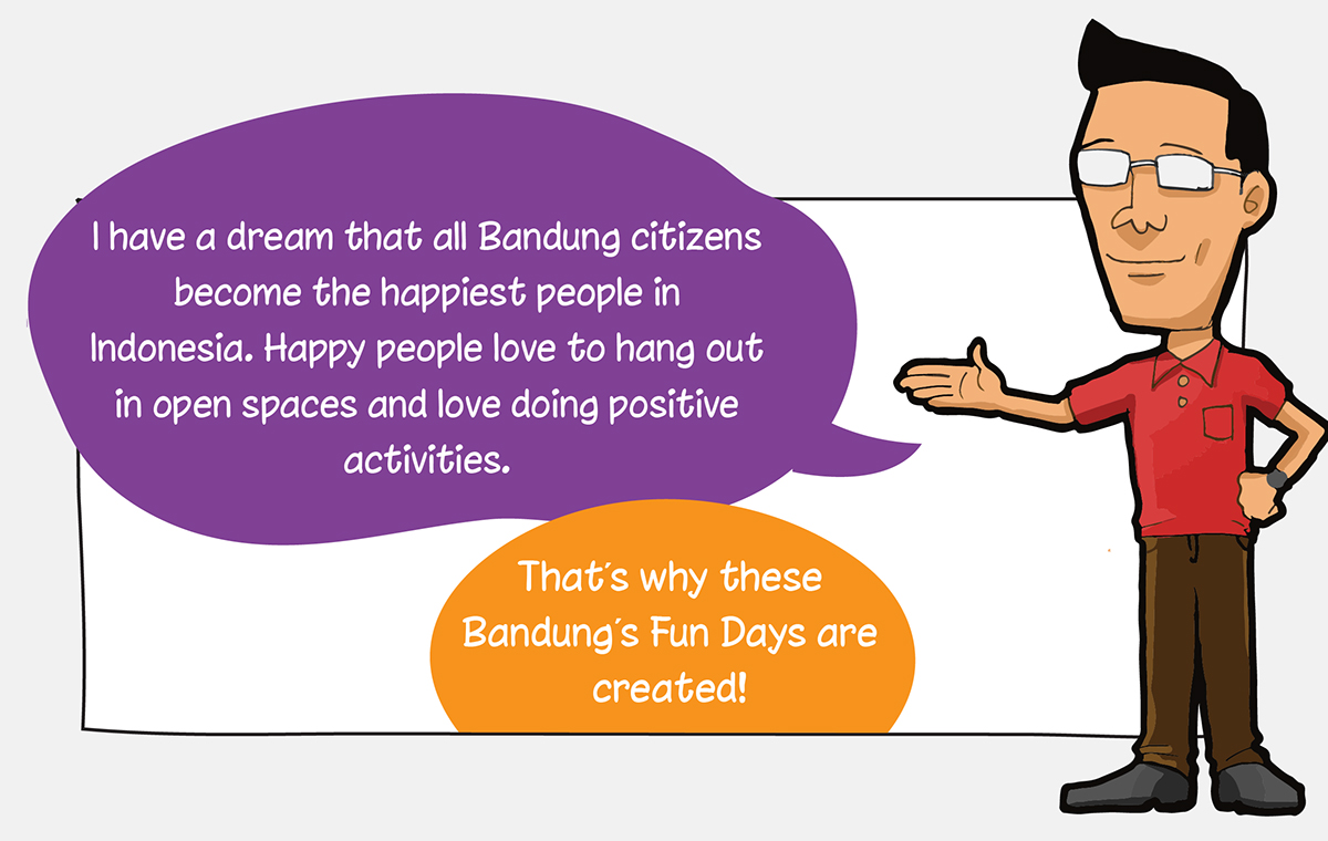 bandung comic Fun city indonesia campaign