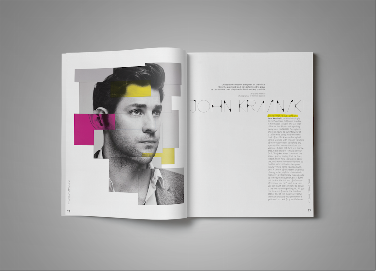 editorial design graphic