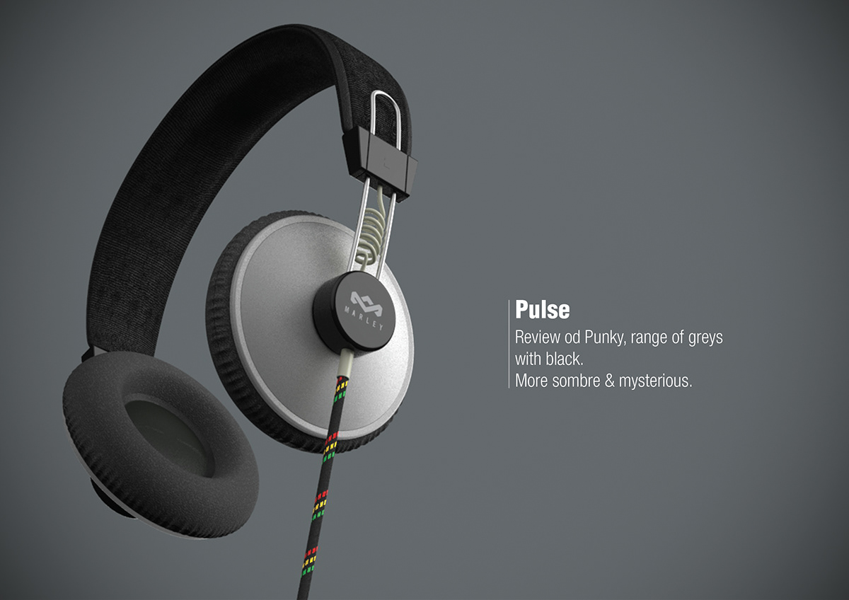 marley headphone on-ear Patterns graphic colors materials thehouseofmarley lifestyledesign internship Style