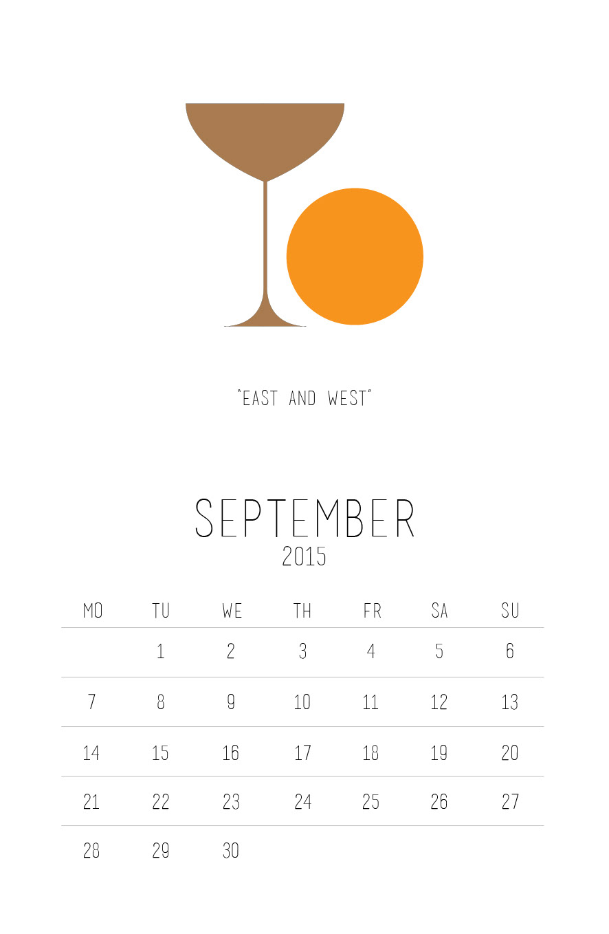 calendar of Georgy Kurasov Callendar Illustrator minimalist minimal Minimalism minimalistic MINI calendar
