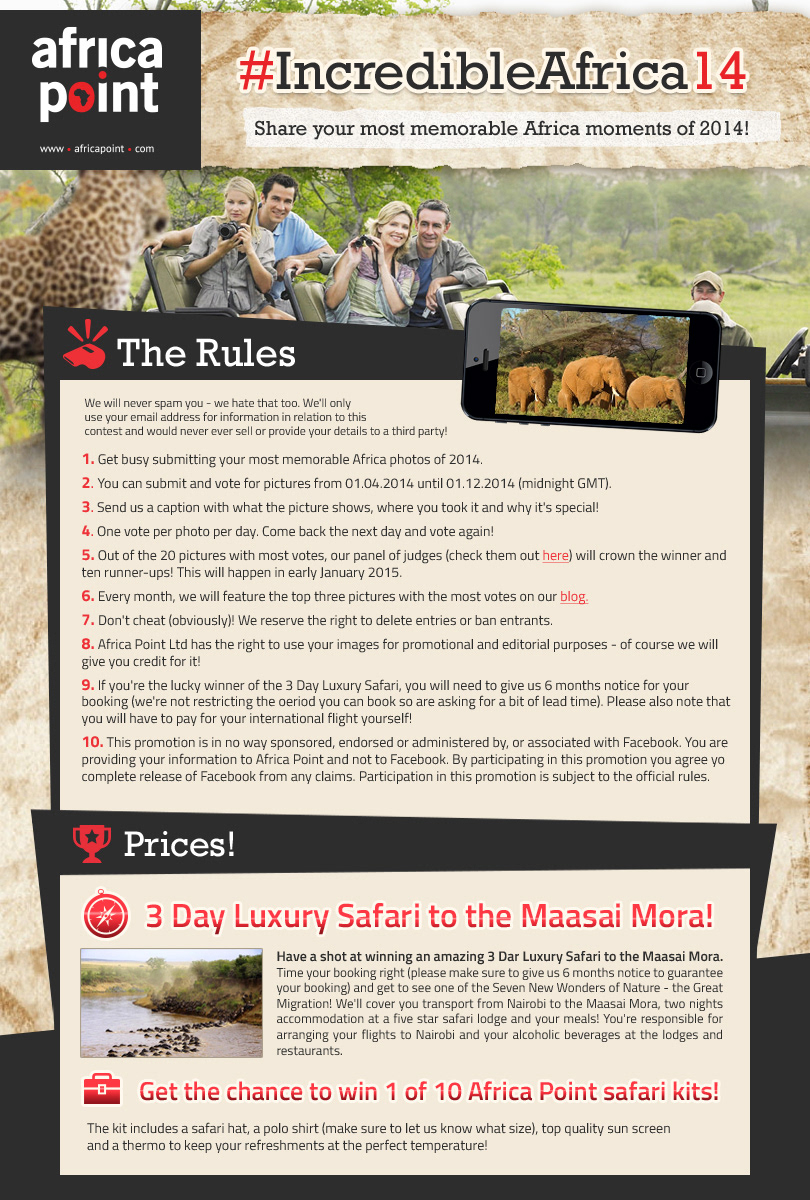 africa safari contest photo camera