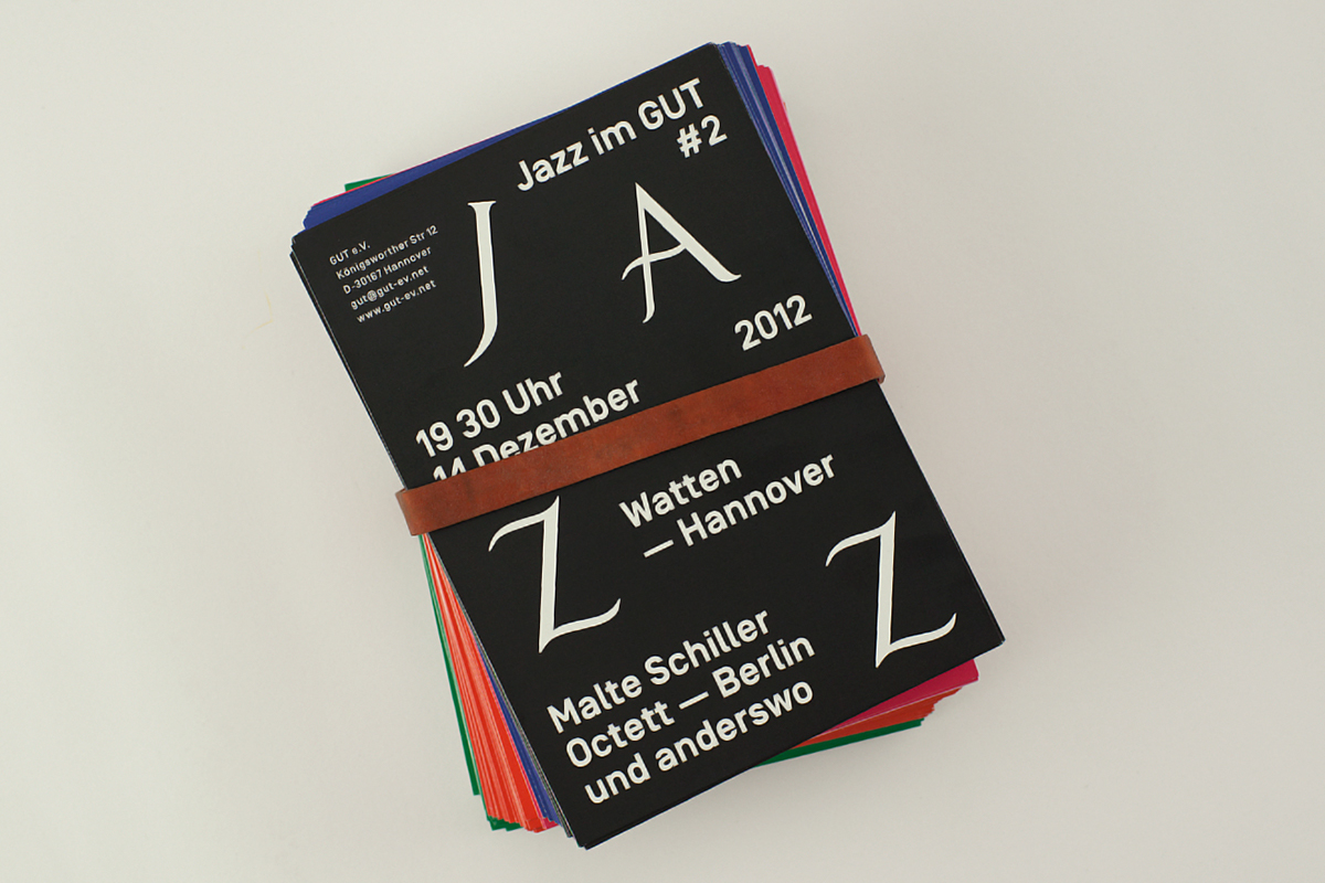 jazz print Event flyer poster