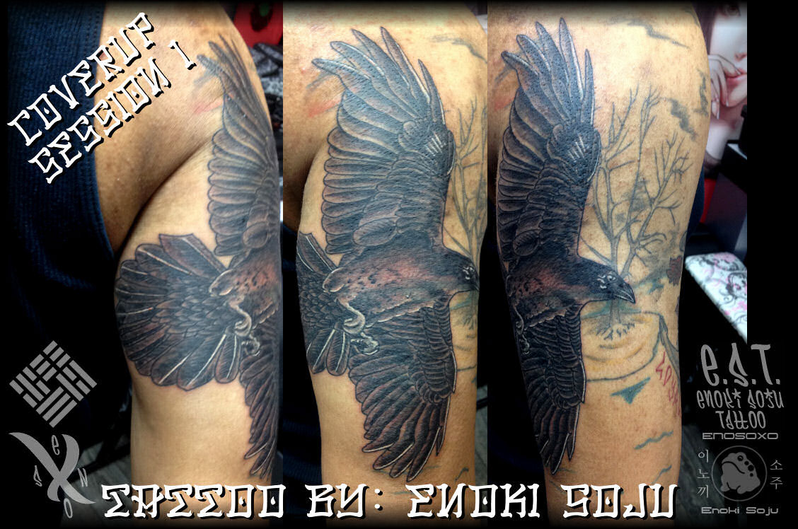 tattoo tattooing body art enoki soju ENOSOXO E/S E.S.T. professional tattoo artist Traveling Artist Award Wining Artist