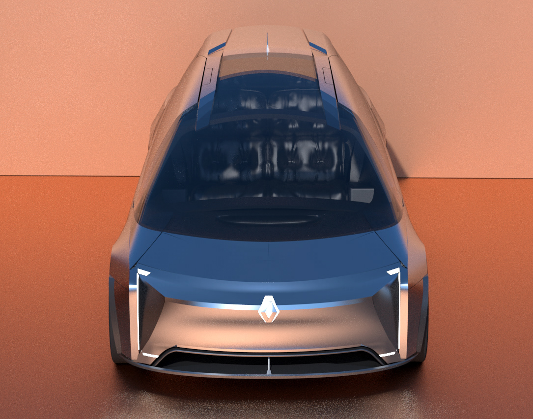 renault compact Urban Autonomous city car Master Project electric Alias