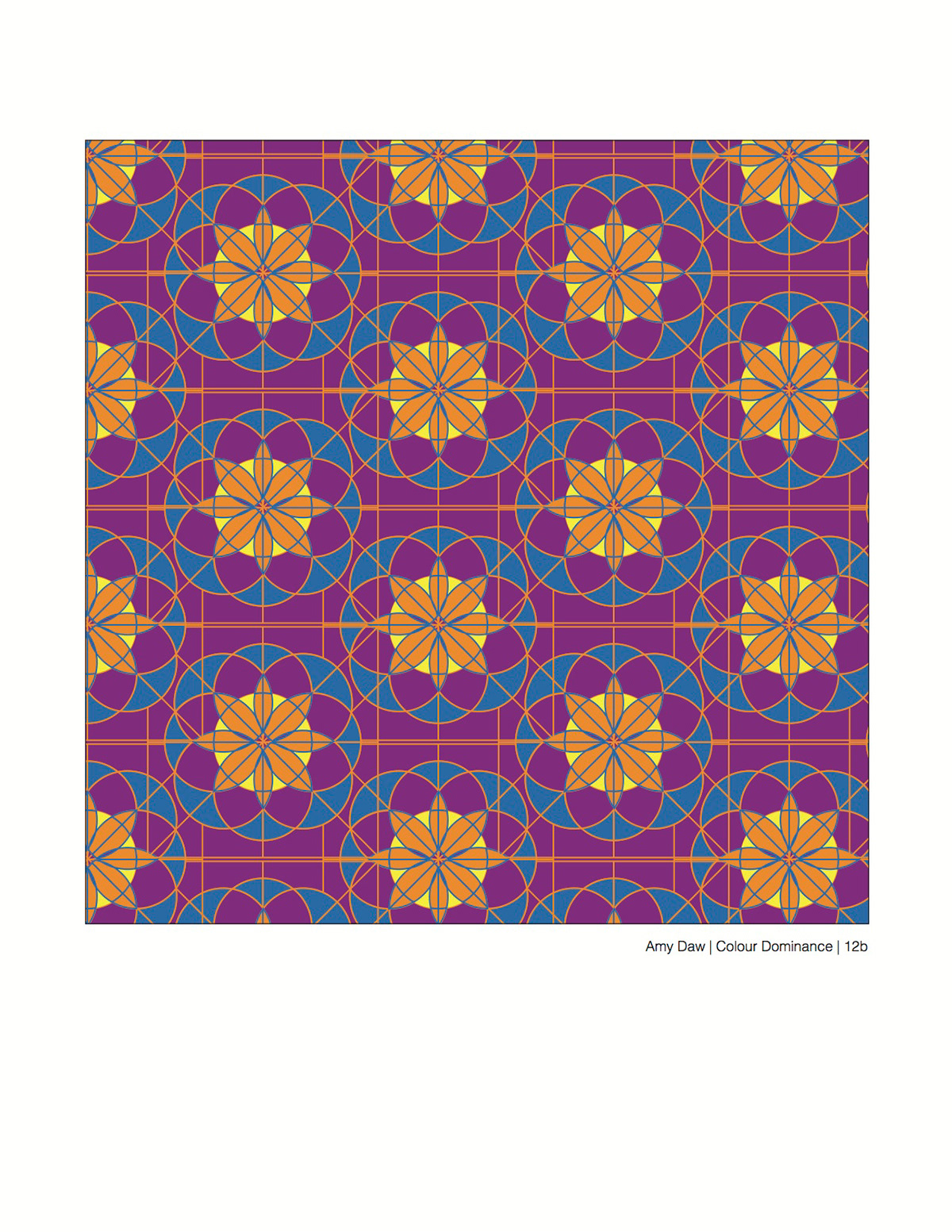 color pattern design InDesign graphic