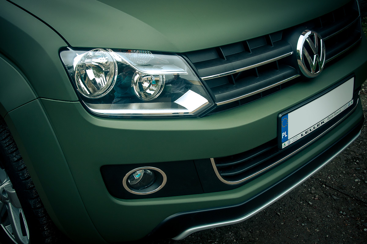 Car color change 1080-M26 Matte 3M Film military green VW amarok volkswagen