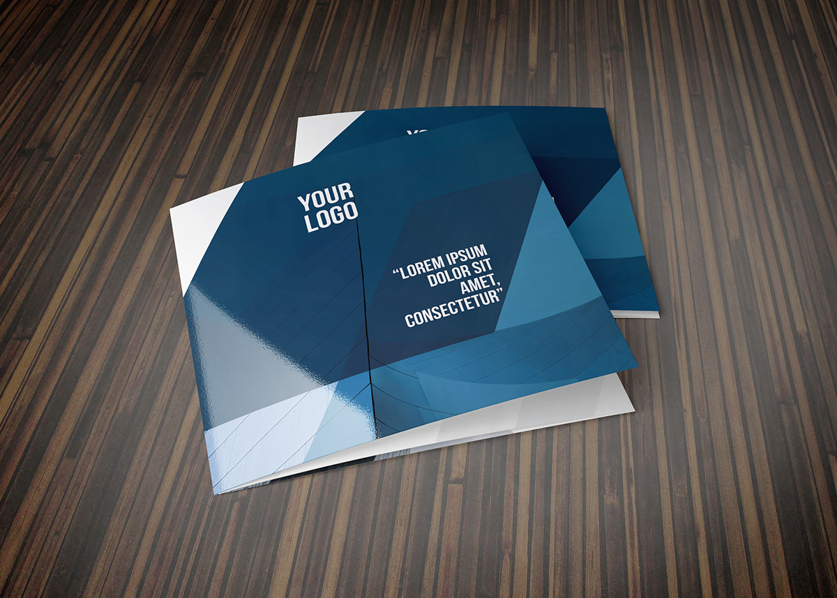 blue brochure business catalog circles clean CMYK company corporate design flexible fresh minimal modern pattern