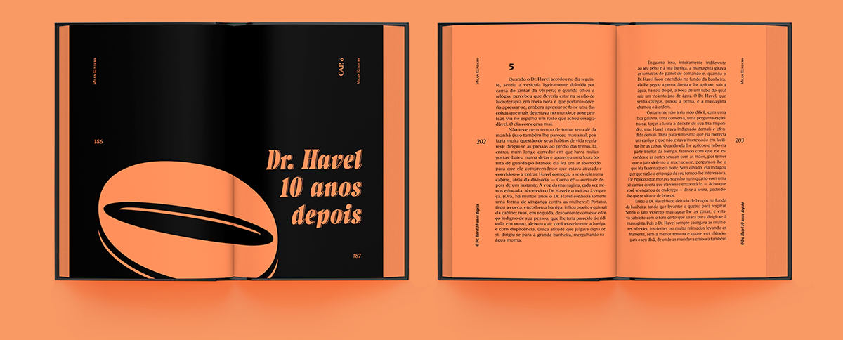 milankundera editorial designgrafico projetografico tipografia diagramação InDesign Livro