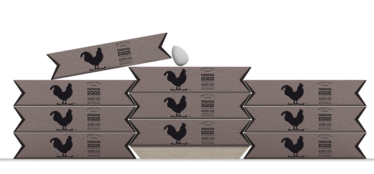 Egg pack premium pack huevos packaging download
