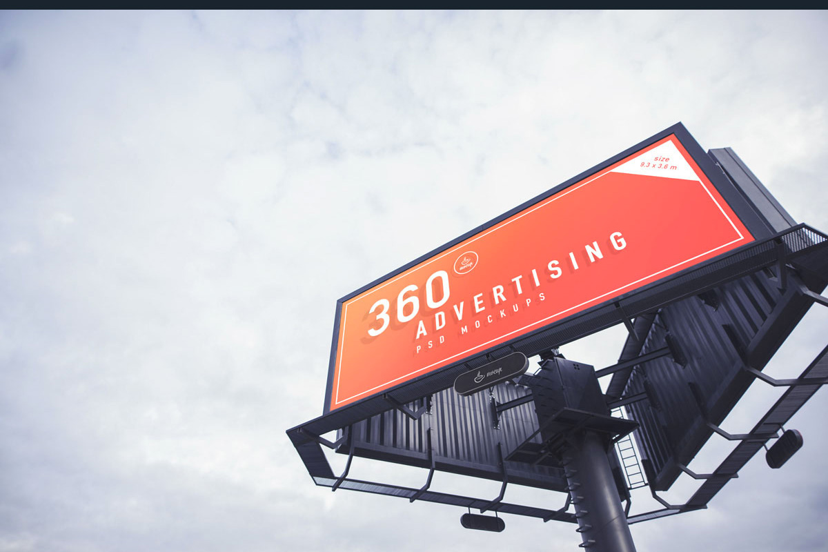 Advertising  billboard brand branding  corporate Mockup mocup photorealistic premium print