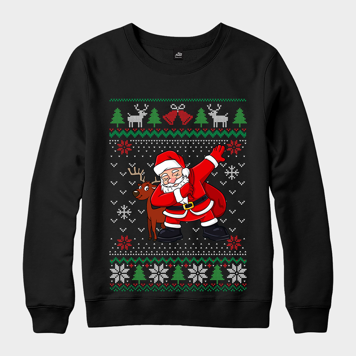 Ugly Christmas Sweater Design. 