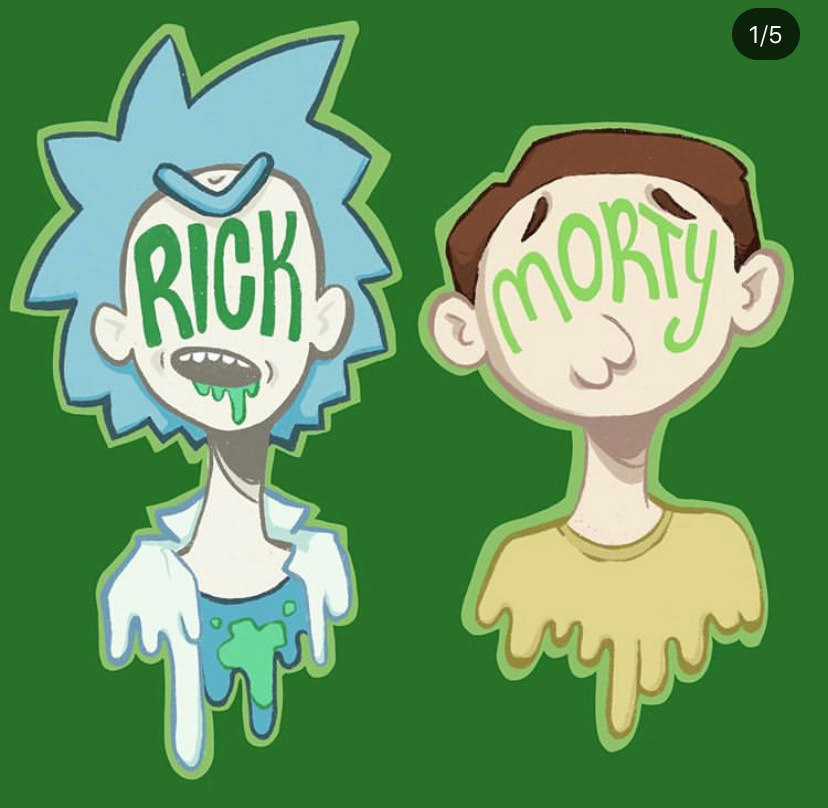 Adult Swim Digital Art  Fan Art morty smith rick and morty rick sanchez