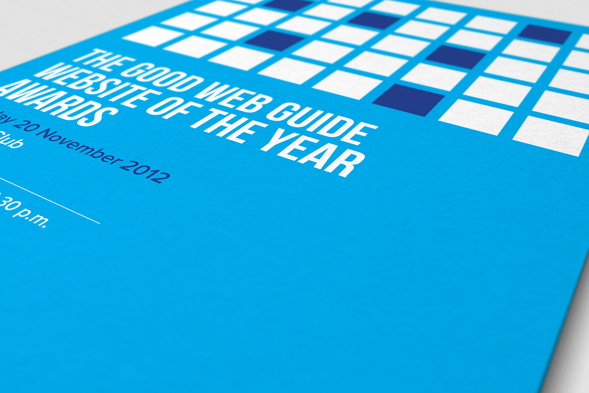 bebas bebas neue fonts Invitation flyer invite blue Awards