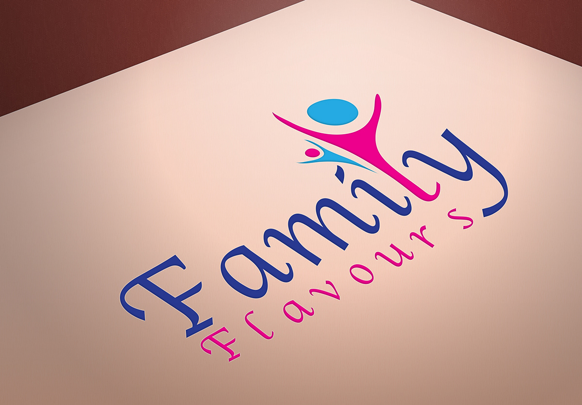 graphic logo sinpash family flavours point