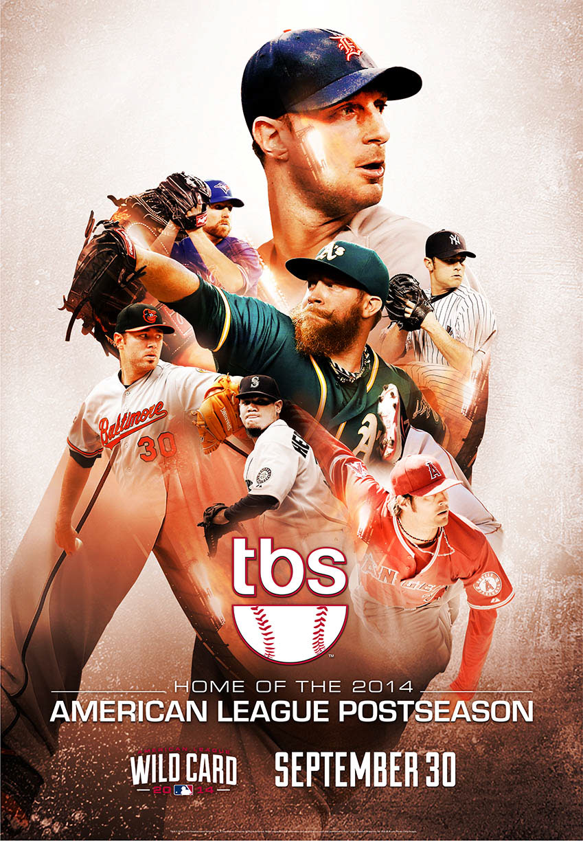 tbs mlb sports baseball marketing   photoshop