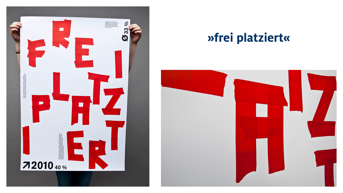typografie poster plakat graduation Fabian Harm Master