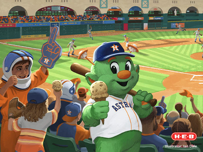 baseball characters digital painting Food  ILLUSTRATION  Mascot package painting   sports Label