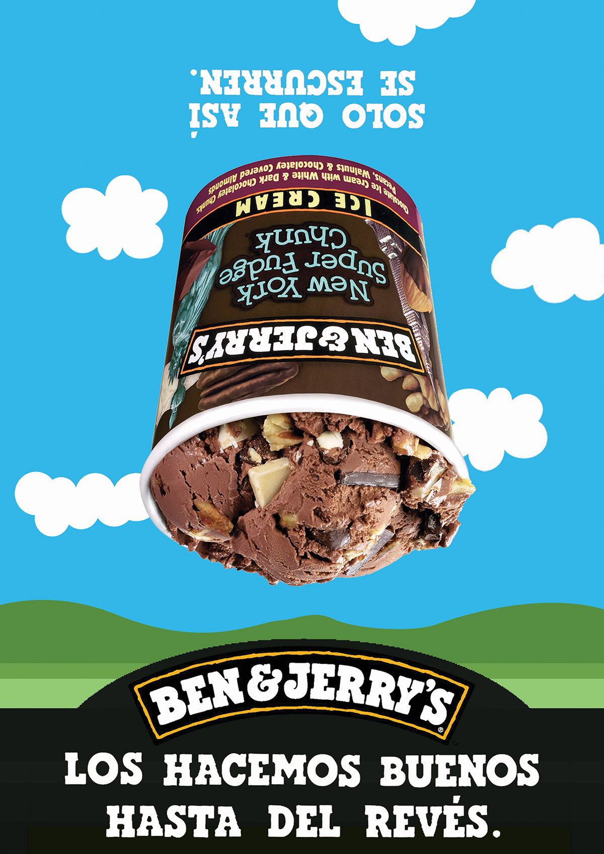 Ben & Jerry's  ice cream  design  brand
