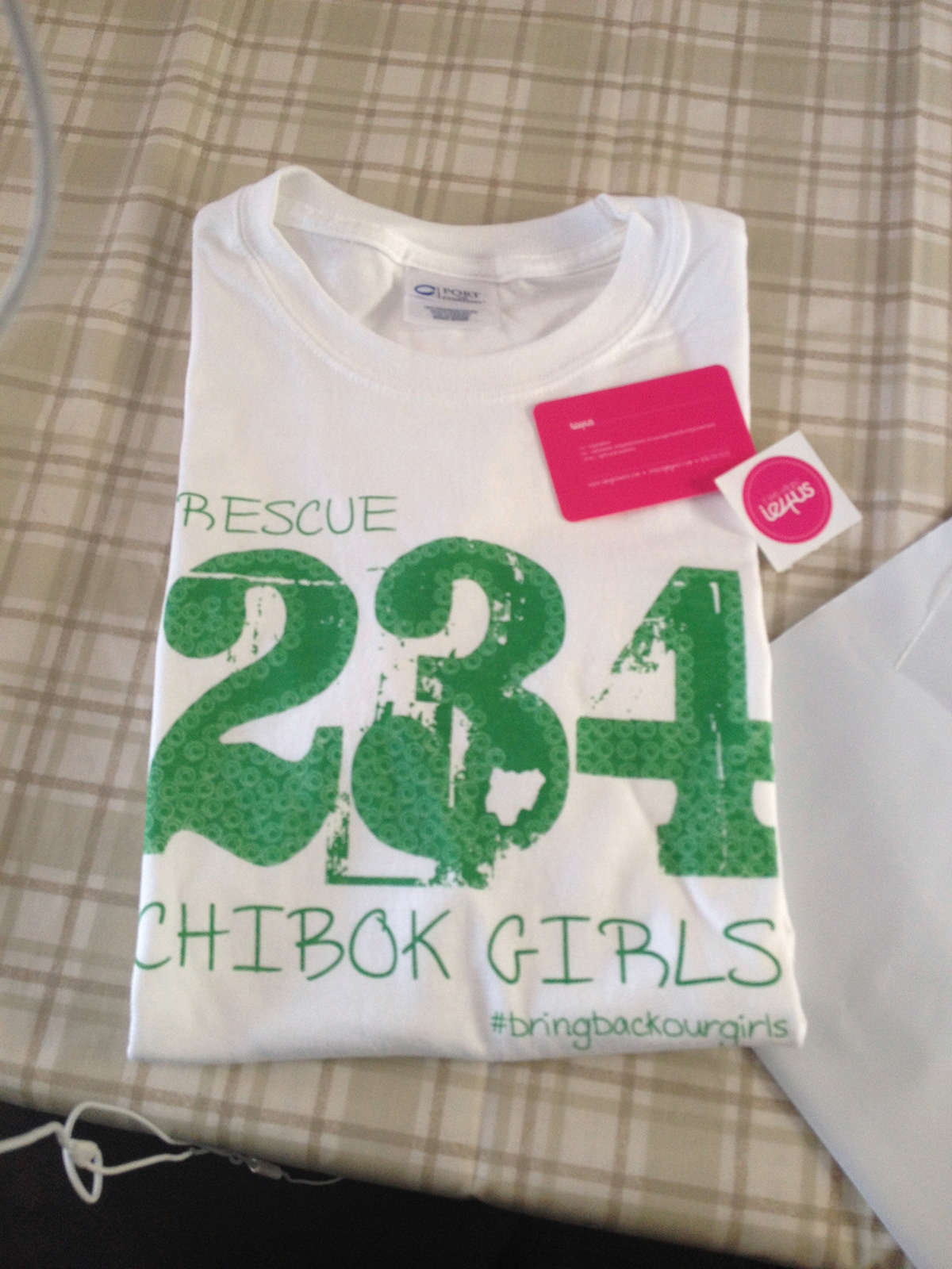 bringbackourgirls design causes social awareness Chibok nigeria Union Square nyc Tshirt Design