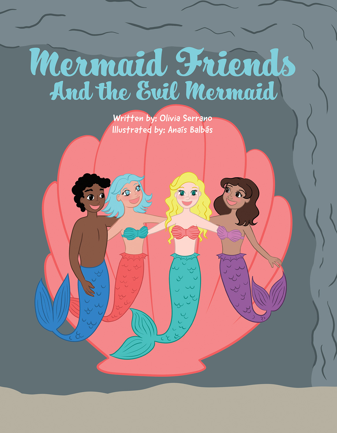 Mermaid Friends and the Evil Mermaid Story Book on Behance