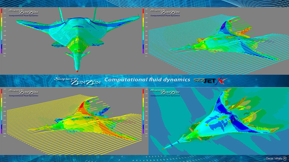 Jet airplane design concept SUPERSONIC ecofriendly luxury innovation Technology new