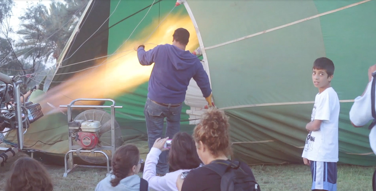 balloon  hot air israel Negev festival