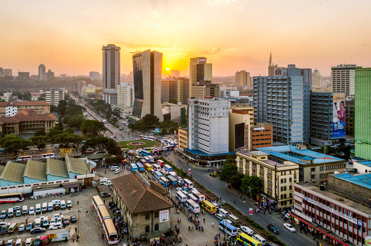 city cityscape skyline Street streets rooftop Travel nairobi kenya africa nairobi at sunrise nairobi at sunset nairobi at dawn nairobi at dusk