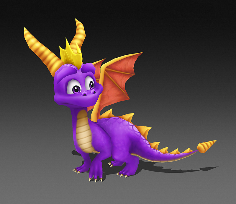 spyro Character dragon Retro ps2 xbox GameCube Games Hero