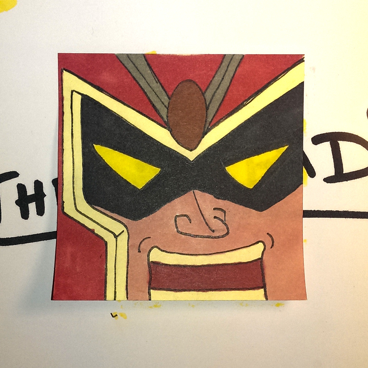 Character Post-it sketch doodle daily project daily