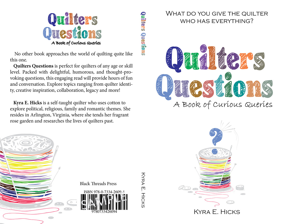 book cover quilter