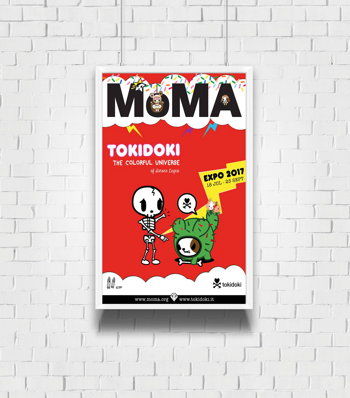 tokidoki moma poster cartel