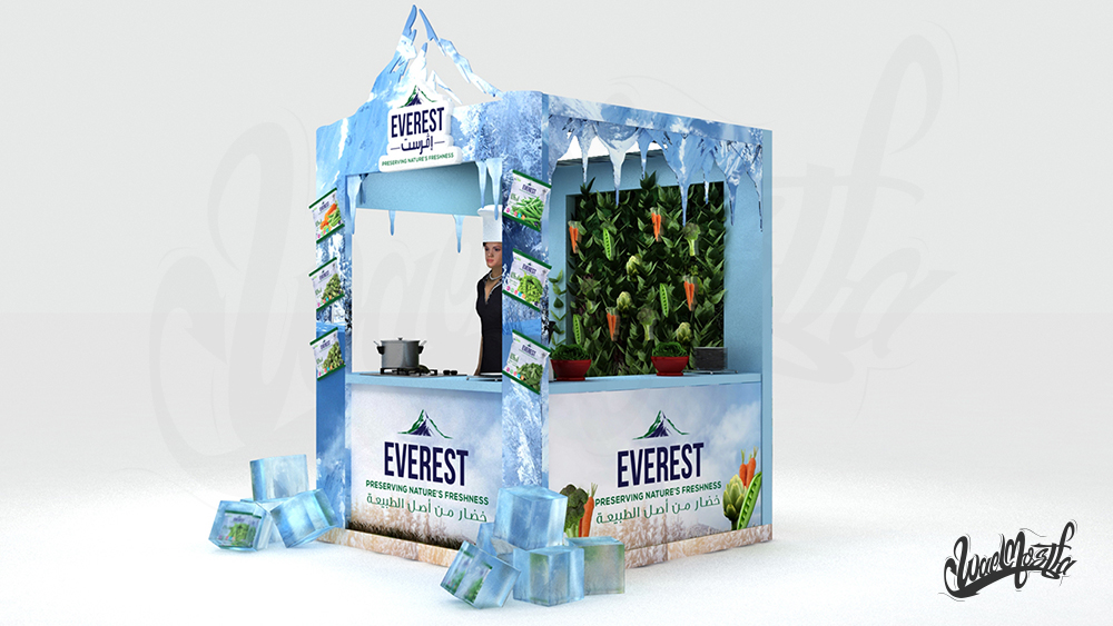 everest booth 3D