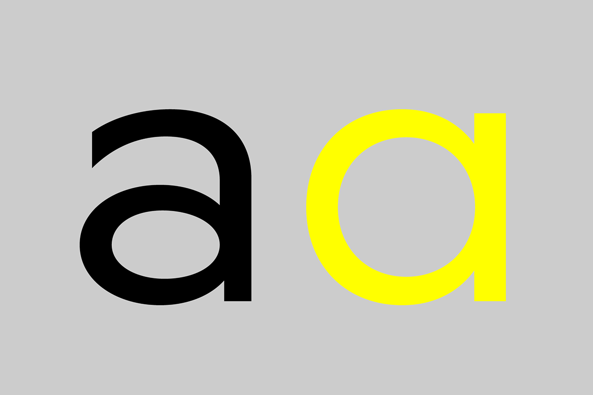 font family branding  type Futura free Testversion logo geometric circular