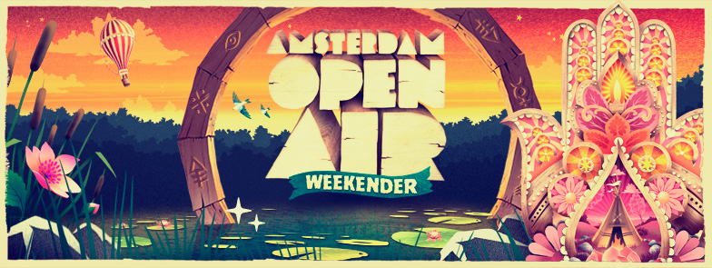 Adobe Portfolio Amsterdam Open Air AOA festival amsterdam