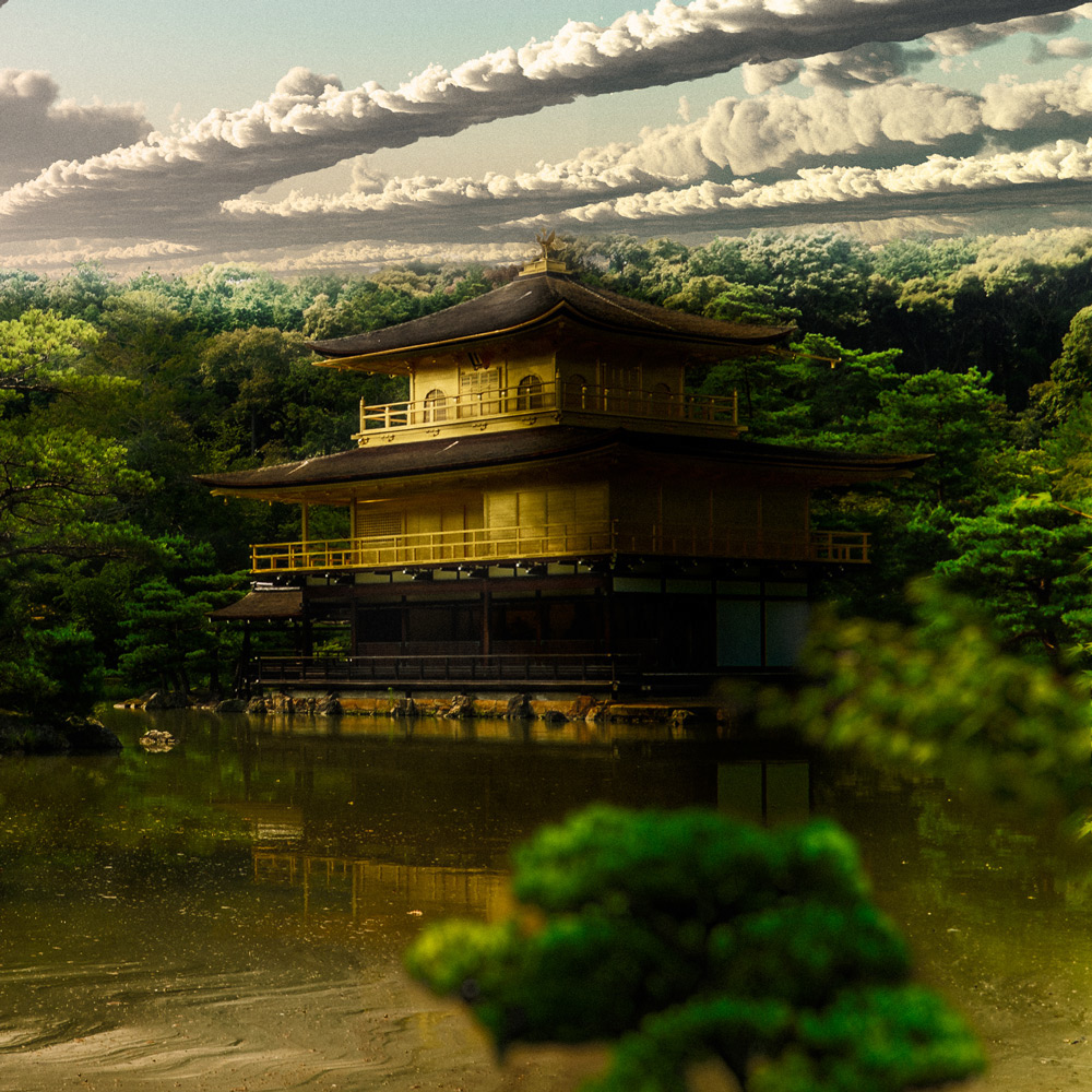 nathan spotts Landscape japan rokuon-ji Kinkaku-ji