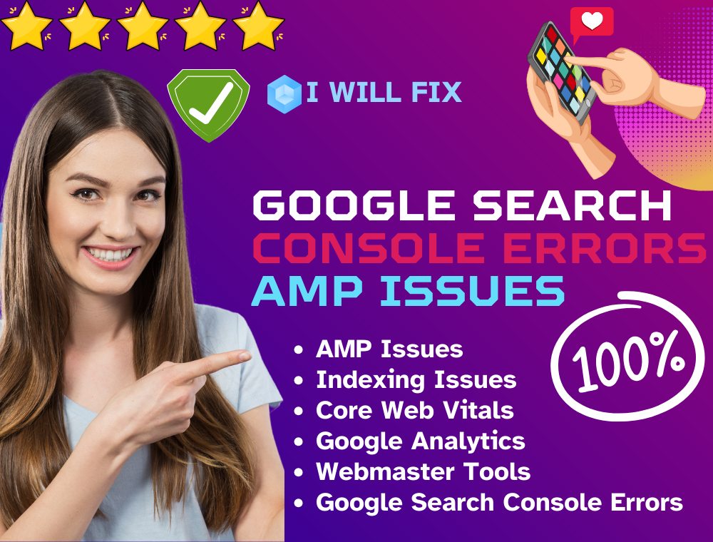 technical seo SEO AMP Issues Console Errors Core Web Vitals CWV google index Google Issues Google Search Index Indexing Issues web search