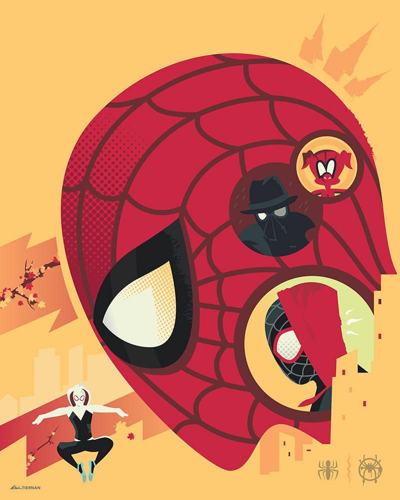 spider-man marvel sony animation Sony Adobe Creative Cloud Into The Spider-Verse comics vector adobe illustrator adobeawards
